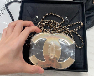 Chanel Cruise 2024/25 Cruise CC Logo Long Necklace Clutch