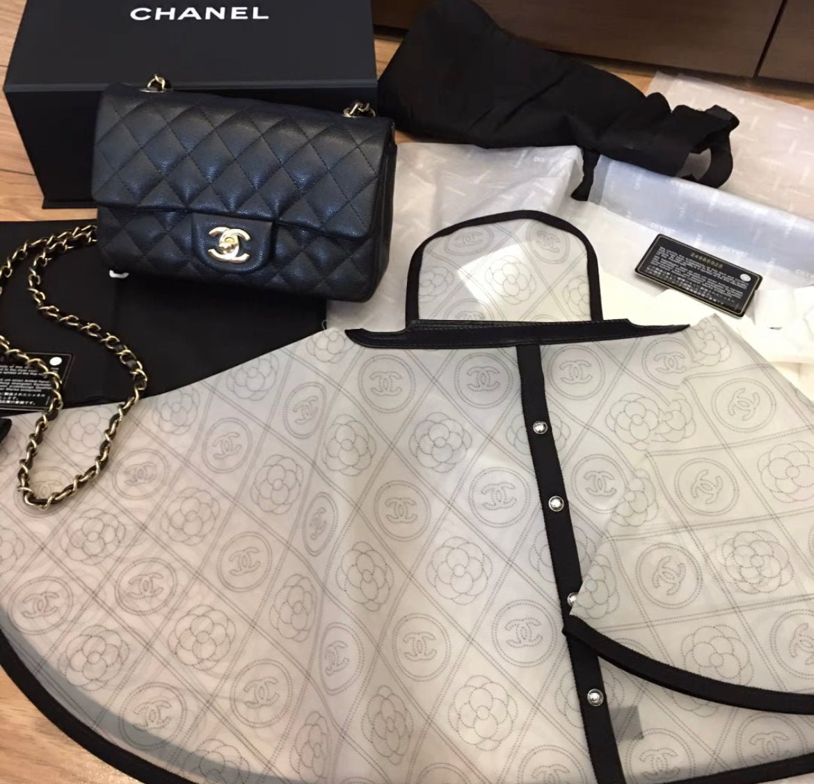 hbrc bag rain cover for chanel Camellia Handbag Raincoat Printed PVC – Lululemon Everywhere Fleece Belt tight protection. Action:Medium walleye fishing