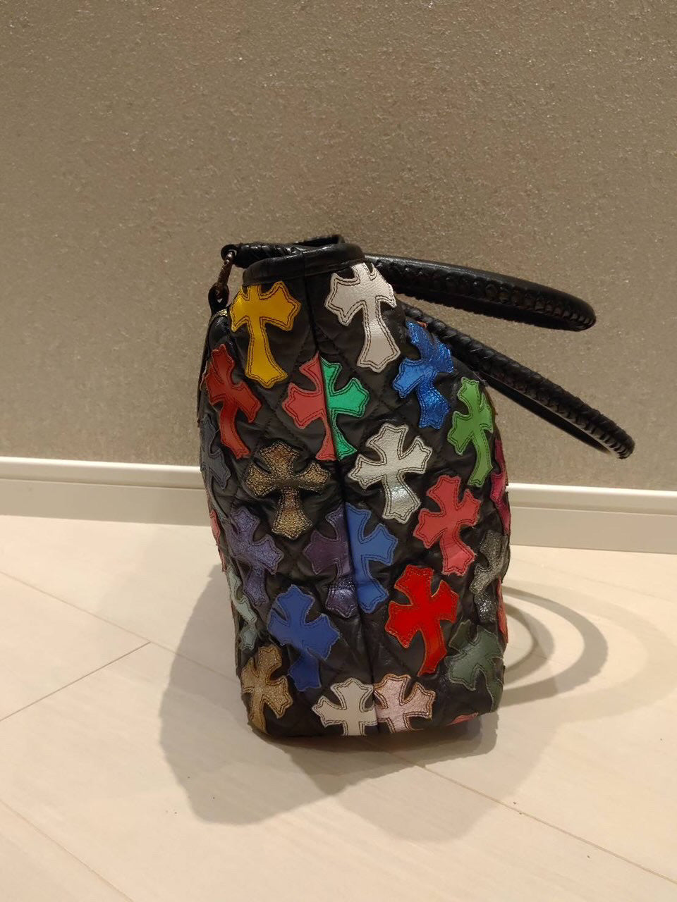 Chrome Hearts Colorful Leather tote bag