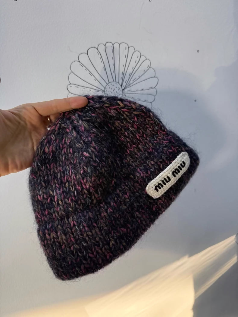 Miumiu wool knit beanie