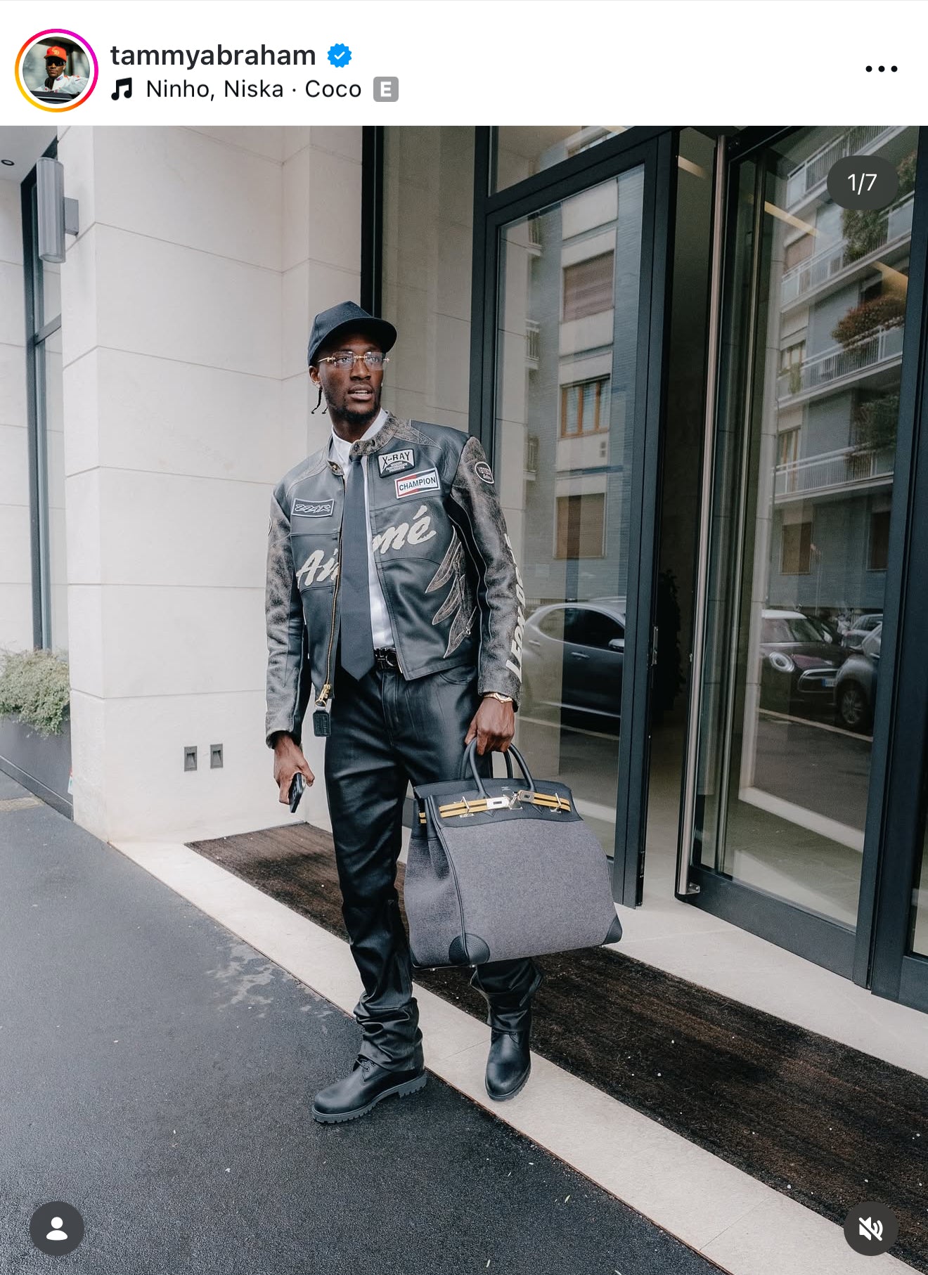 Hermès Birkin HAC 40 Black/yellow Wool & leather palladium hardware