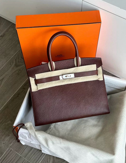 Hermès Birkin 30 Volynka Sellier Palladium Hardware
