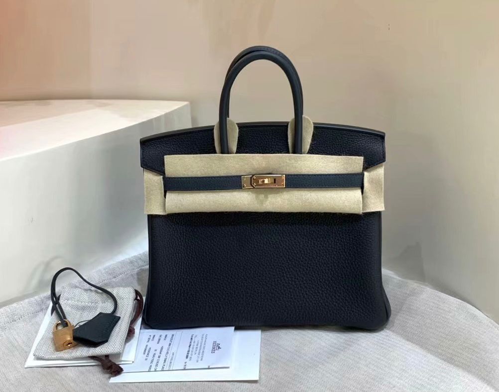 Hermès Spécial Order (HSS) Birkin 25 Togo Leather Rose Gold Hardware