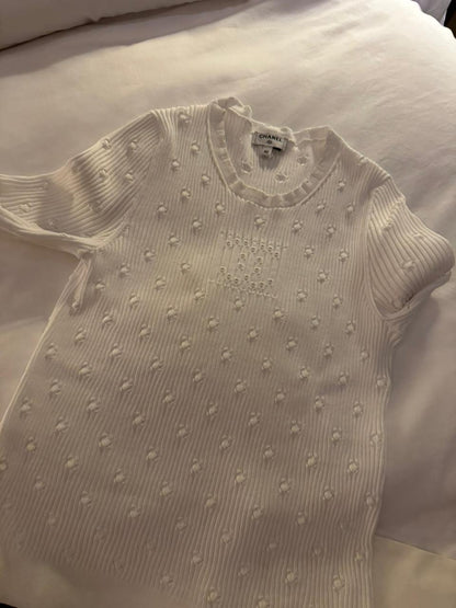 Chanel 25P White T-shirt
