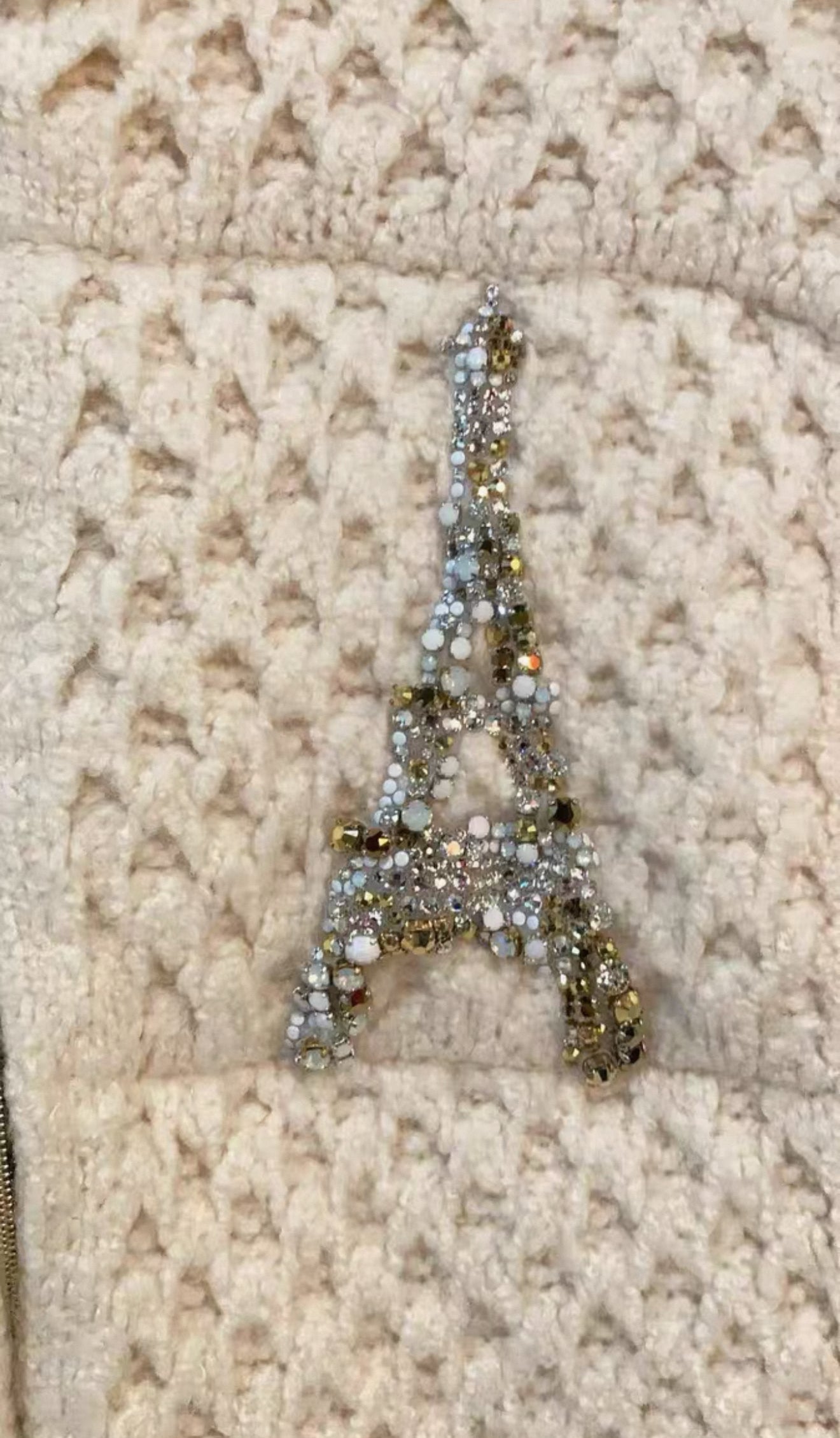 Rare Chanel 17A White Écru Down Jacket