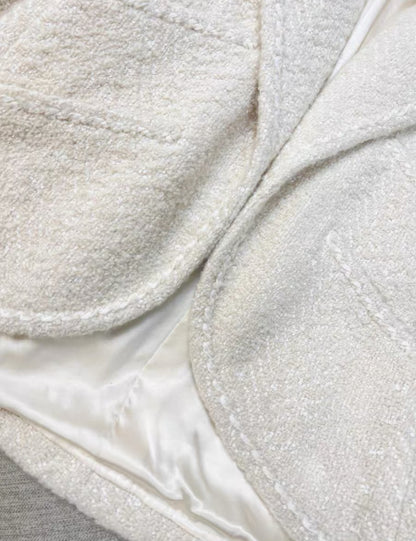 Rare Chanel 2015 écru coat