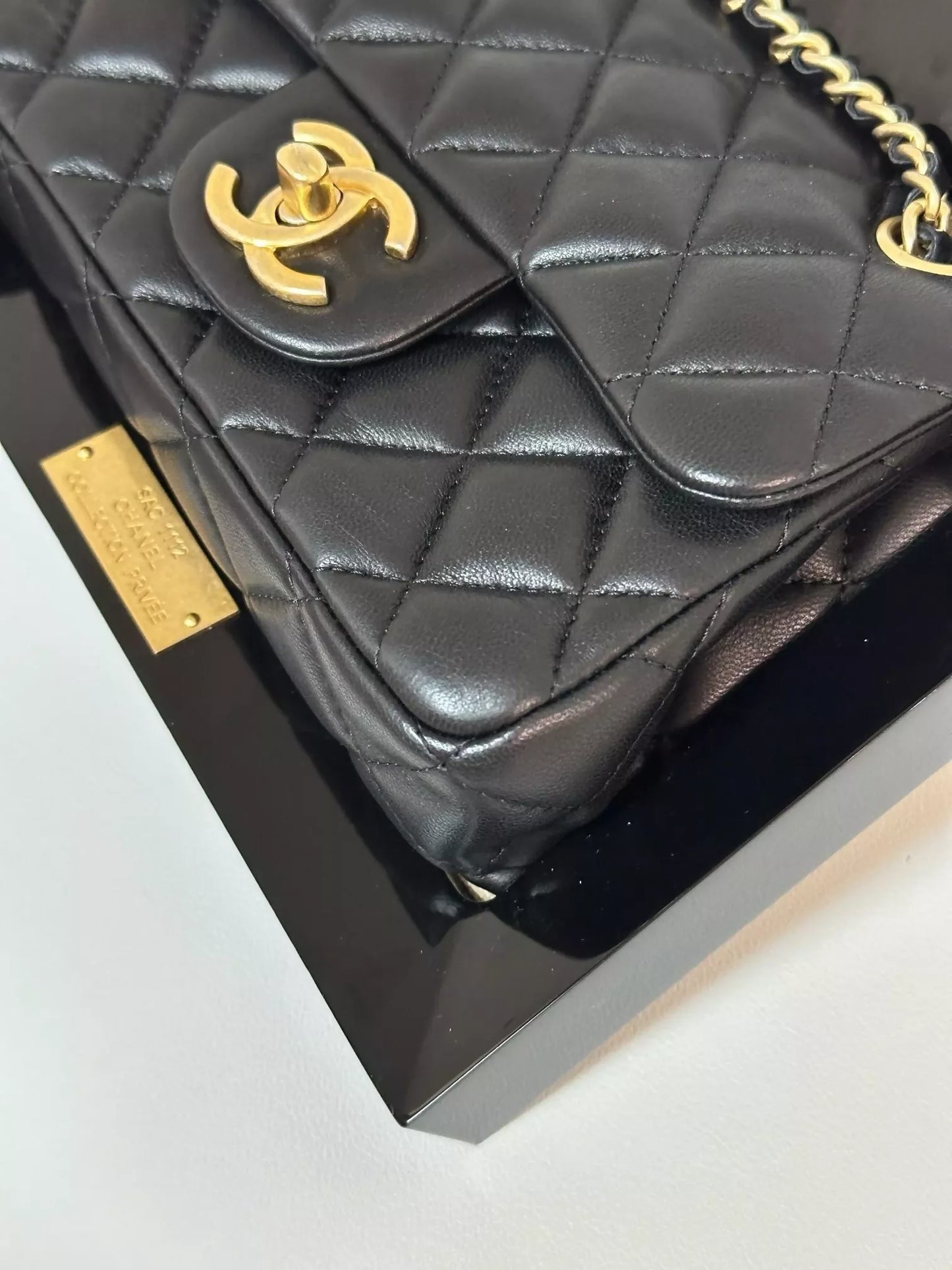 Chanel Black Privée Collection Runway Frame Bag