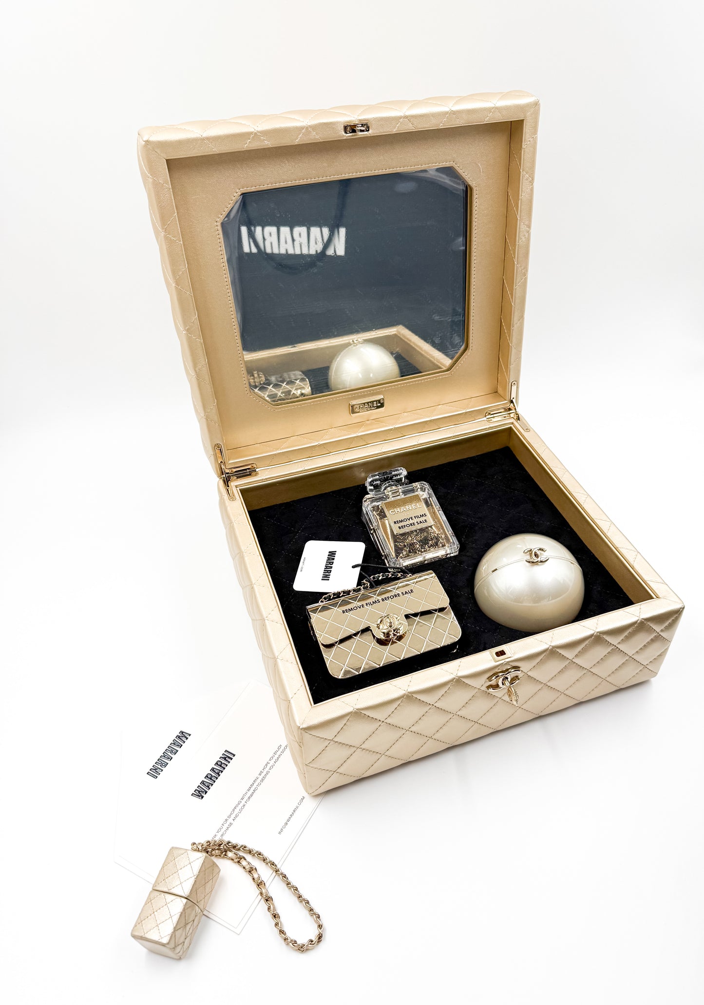 Chanel 22P “Success Story” Set of 3 Mini Minaudières — Limited Edition Collector’s Set