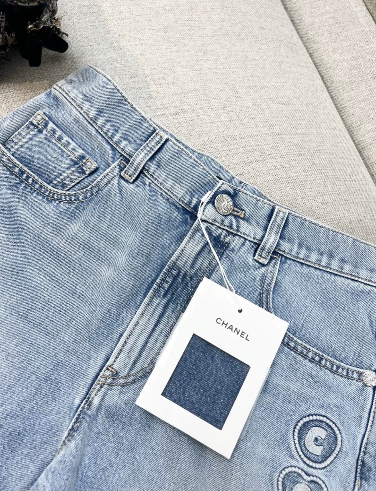 Chanel 25M Coco Embroidered Shorts