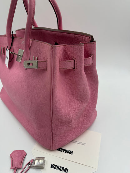 Hermès Birkin 35 Bubblegum Pink Togo Leather Palladium Hardware