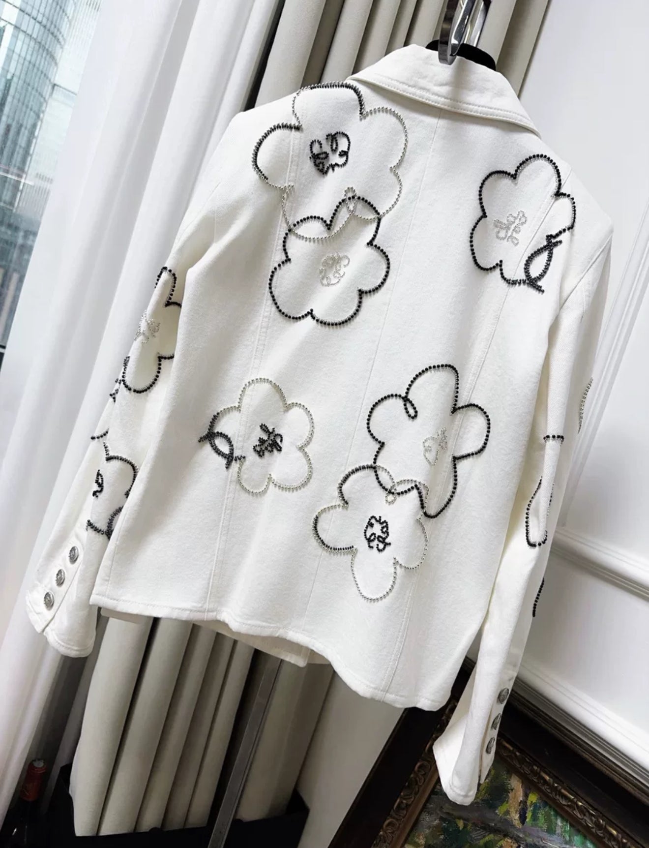 Chanel 22A White Denim Jacket – Wararni.com