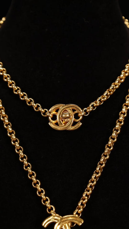 Chanel 96  CC necklace