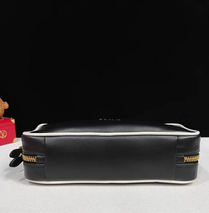 Miu Miu black and white shoulder bag medium size