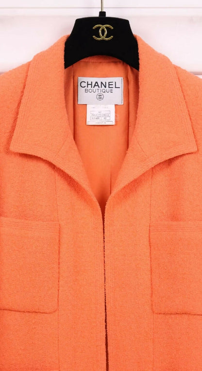Chanel 1996 Orange Jacket