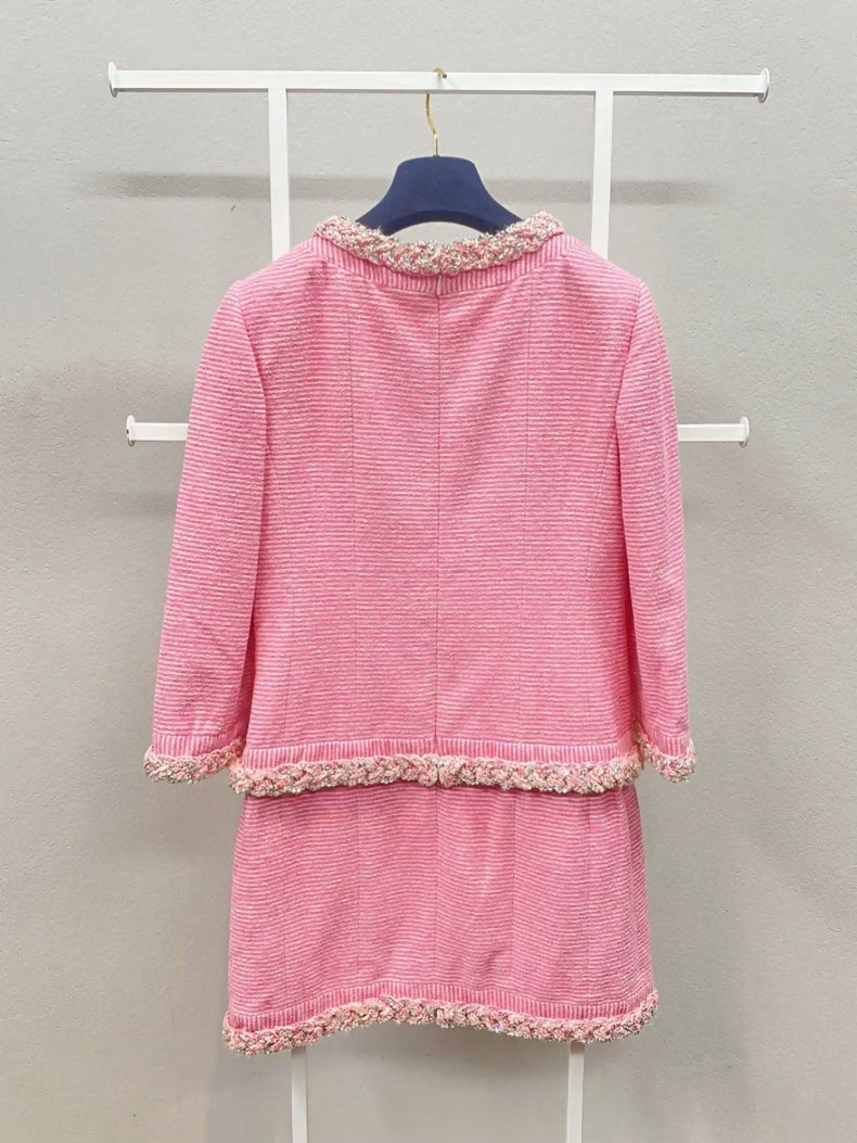 CHANEL 23C pink dress
