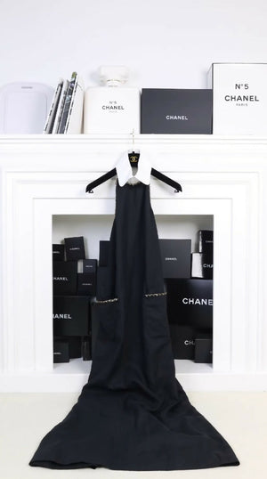 Chanel 20C Black long Dress