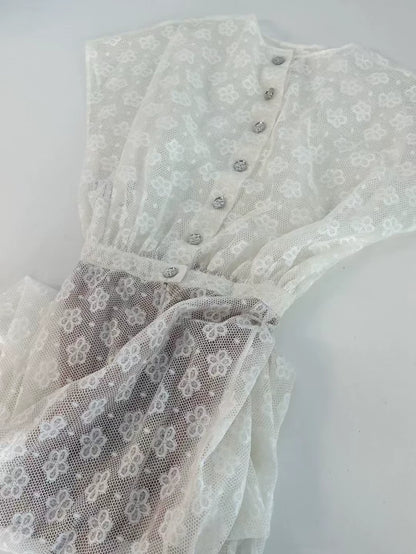 Chanel 23A white Dress