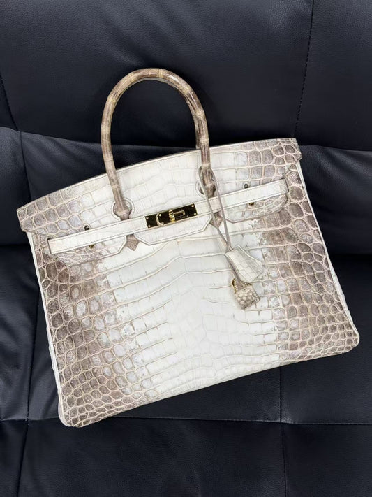 Hermes Birkin 35 Himalayan Gold Hardware 
