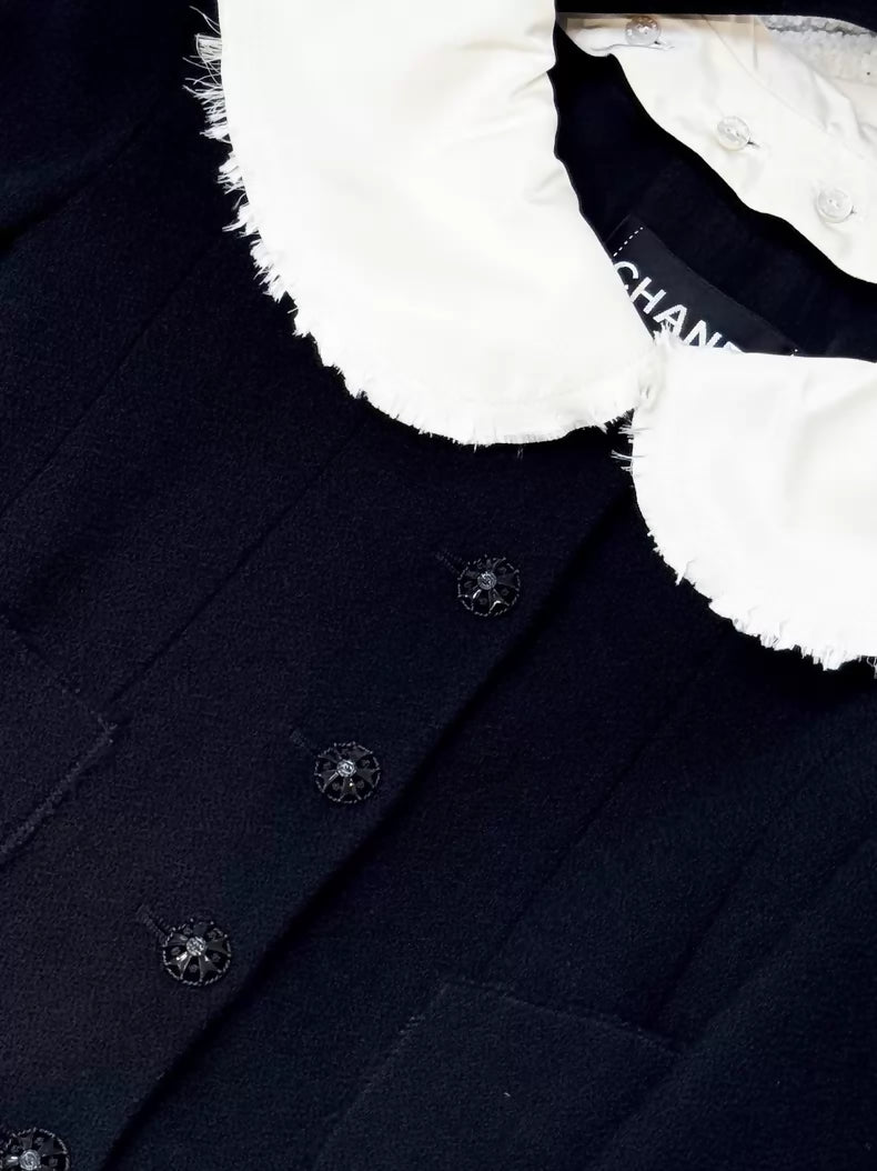 Chanel 08A black jacket