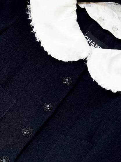 Chanel 08A black jacket