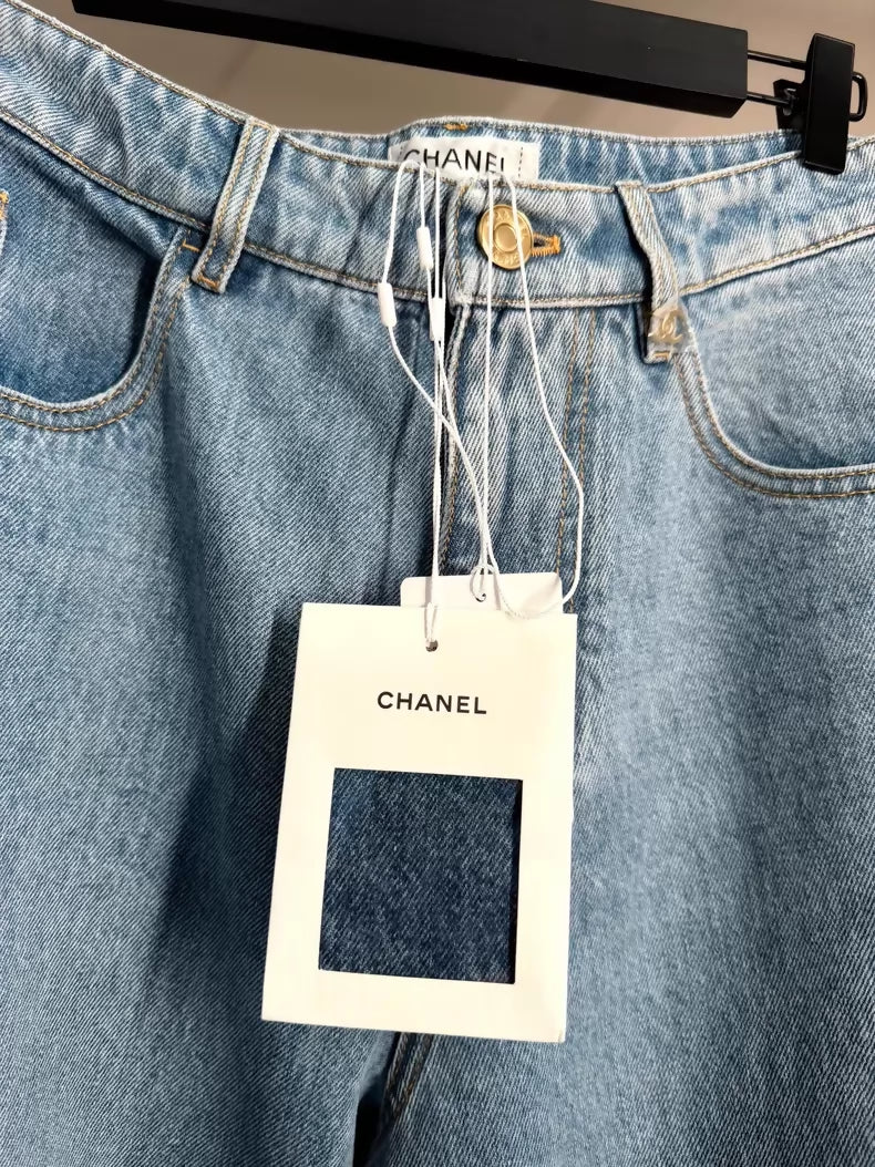 Chanel 26A wide-leg pants