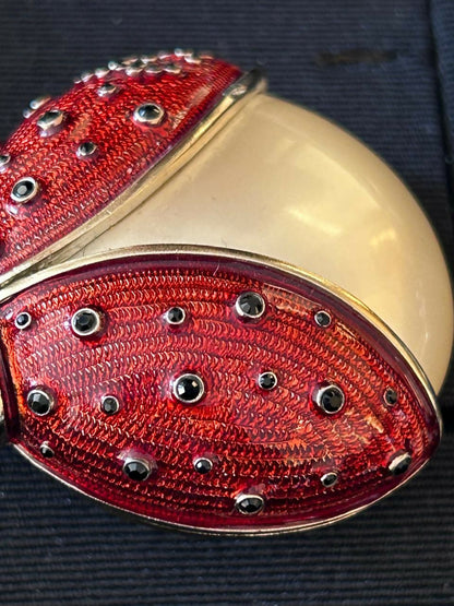 Chanel ladybug brooch