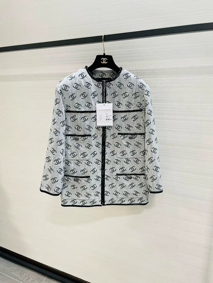 Chanel F36 grey denim jacket
