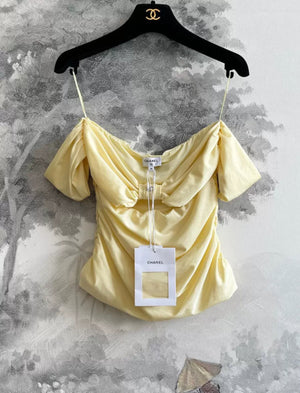 Chanel 23S Yellow top