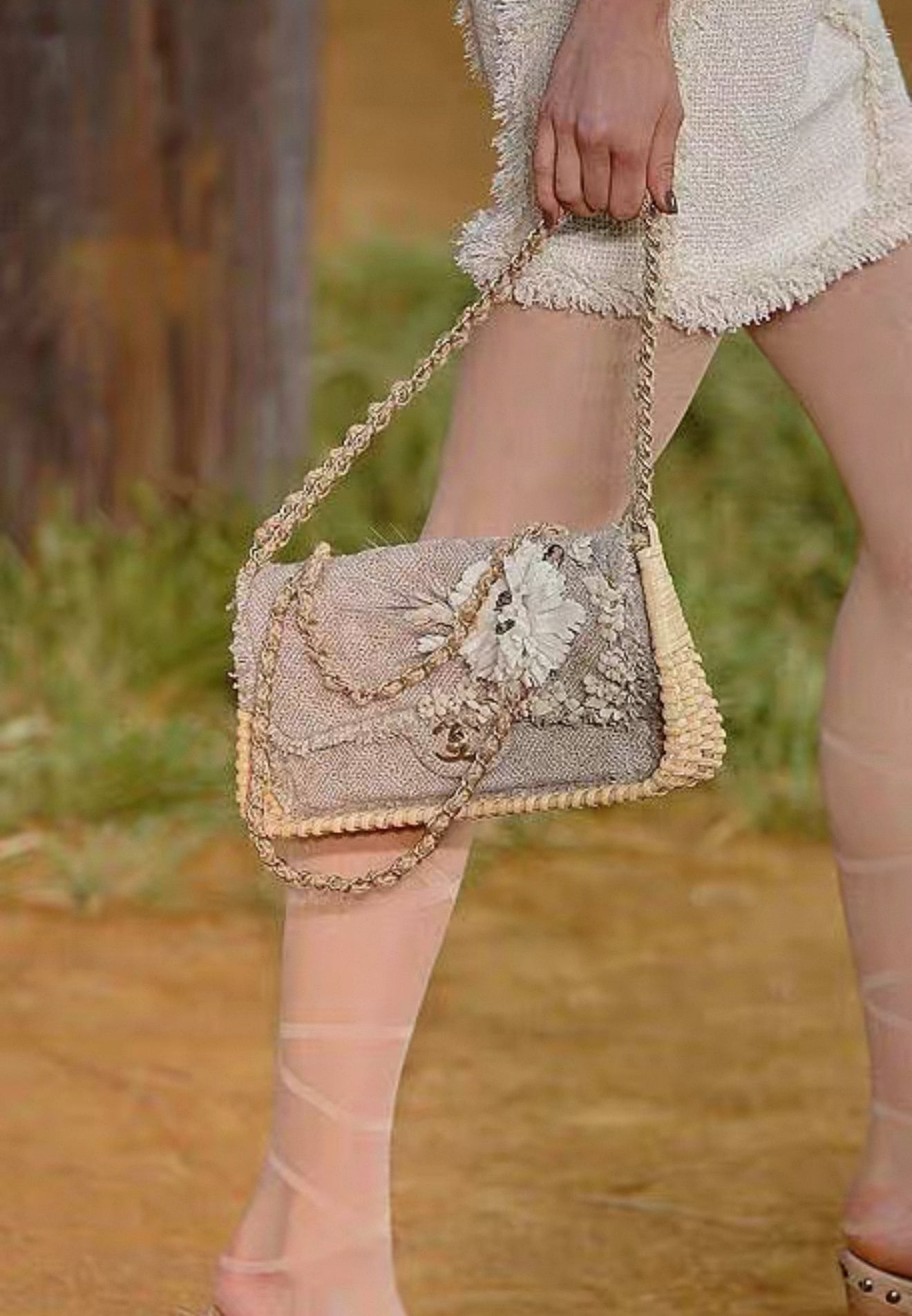 Chanel 2010 Spring/Summer runway woven CF bag