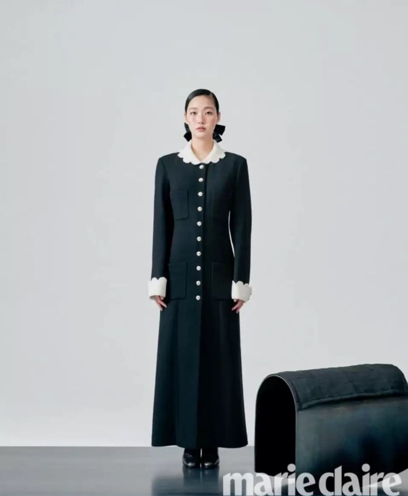 Chanel 20 Black Maxi Dress