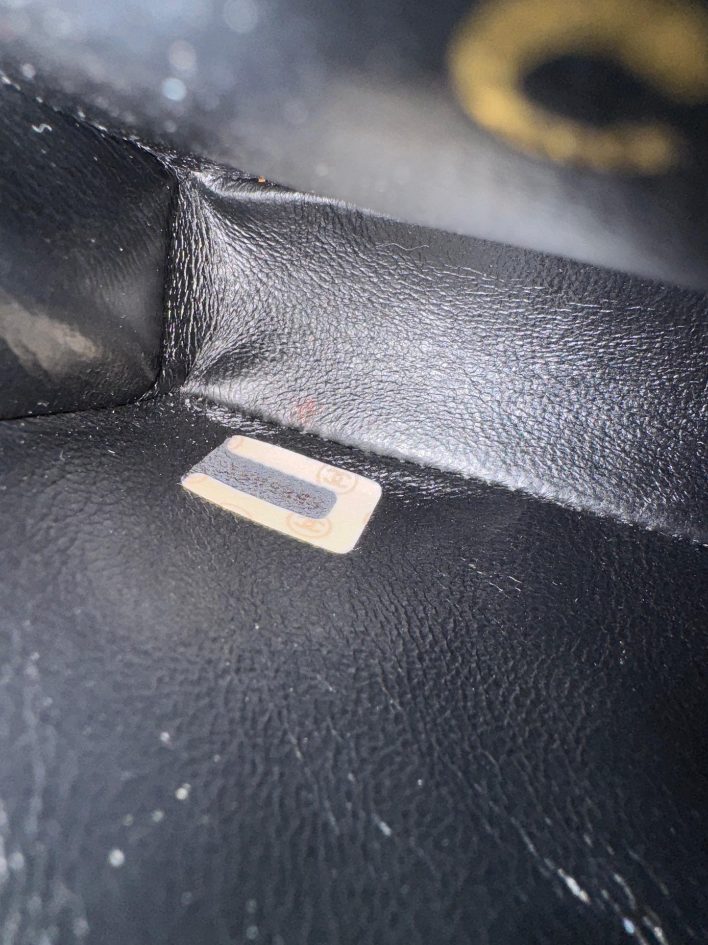 Chanel vintage Black velvet mini square flap bag with gold hardware