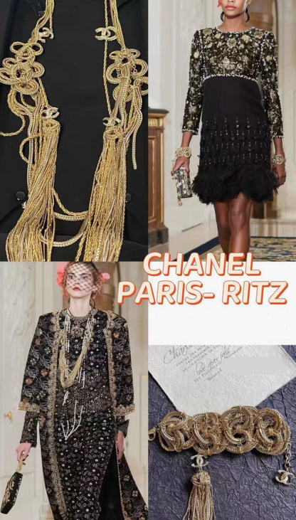 Chanel 17A Paris-ritz Necklace & Bracelt set
