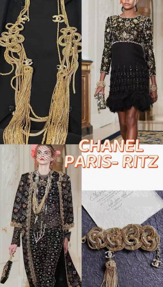 Chanel 17A Paris-ritz Necklace & Bracelt set
