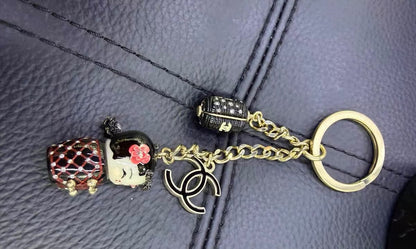 Chanel 10A Paris Shanghai Matryoshka Doll Keychain Charm   — Ultra-Rare Collector Piece