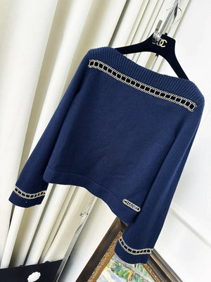 Chanel 20C blue top