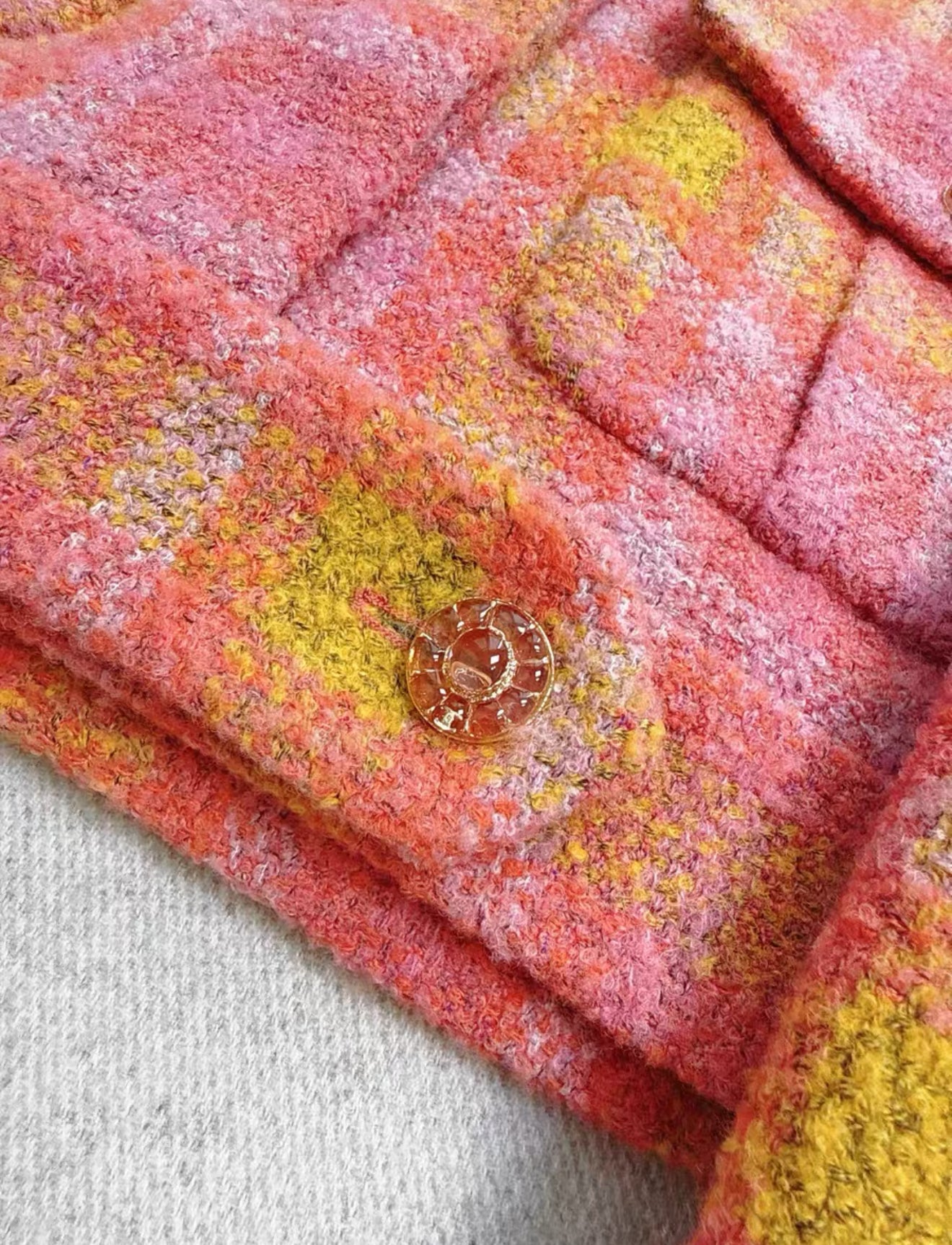 Chanel 24k orange coat