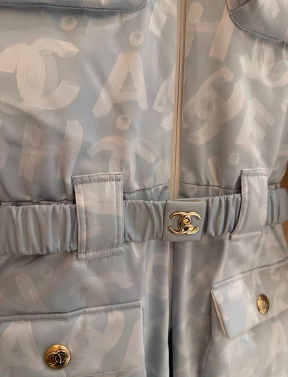 Chanel 22N Light Blue Jumpsuit