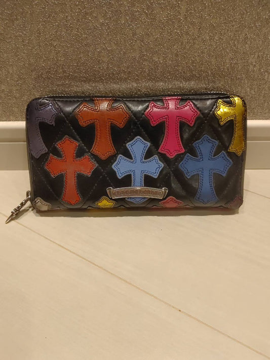 Chrome Hearts Colorful Leather Wallet