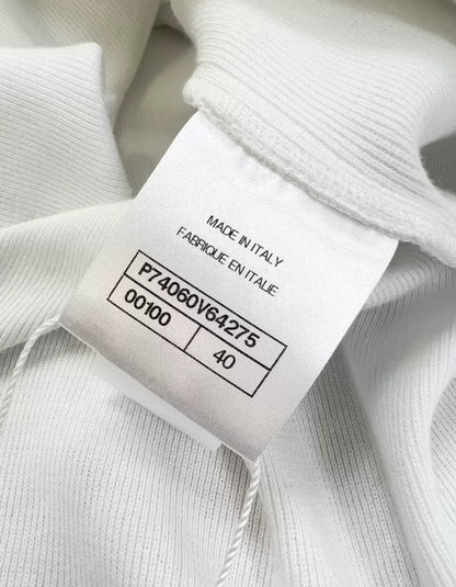 Chanel 23C F1 white dress