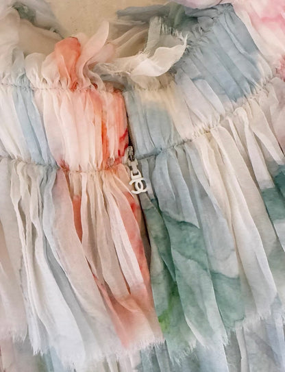 Chanel 13C Bow silk dress