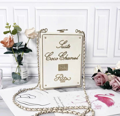 CHANEL MINAUDIÈRE LIMITED EDITION CHANEL COCO CHANEL SUITE 202 RITZ PARIS GOLD-TONE HARDWARE