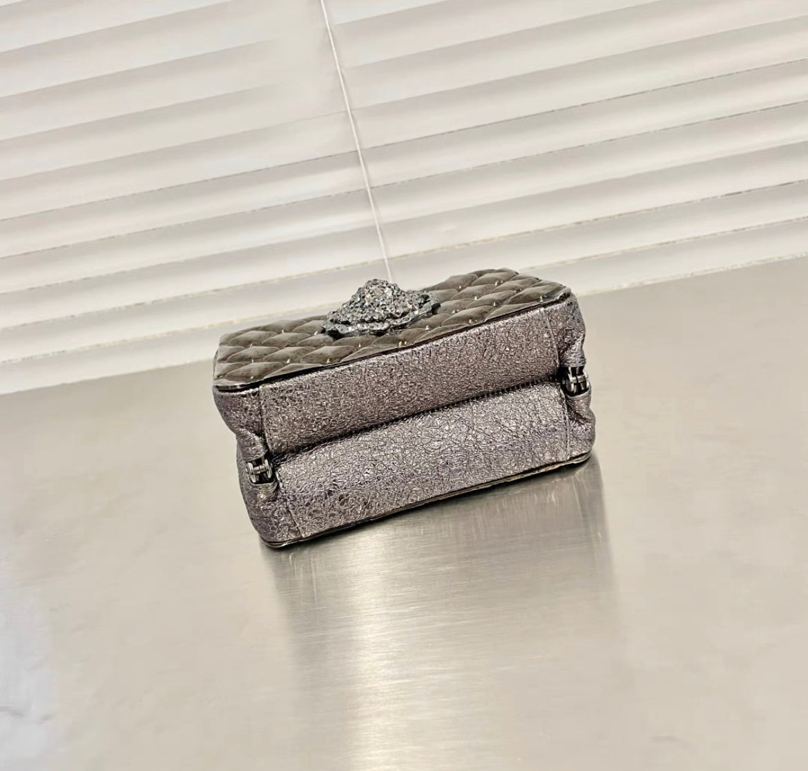 Chanel Minaudière Moscow Leo Runway Rare Metal Clutch