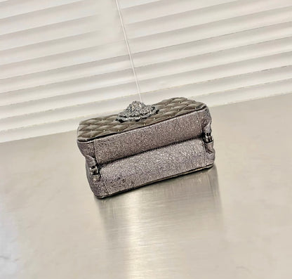 Chanel Minaudière Moscow Leo Runway Rare Metal Clutch