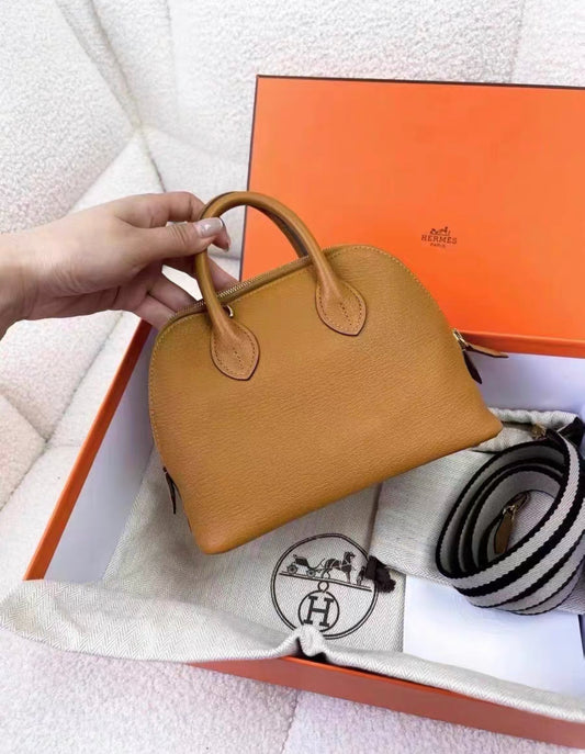 Hermes mini Bolide 1923 Sesame Bag