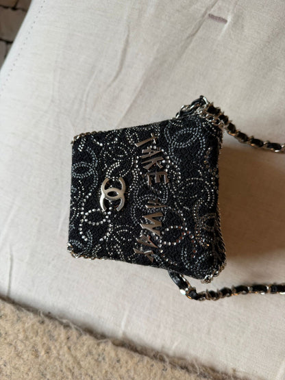 Ultra Rare - Chanel 2010 Paris-Shanghai Take Away Box Bag