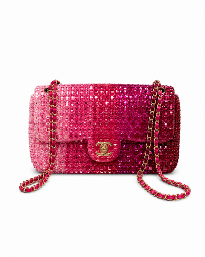Chanel Beaded Ombre Mini Flap Bag from S/S 2020