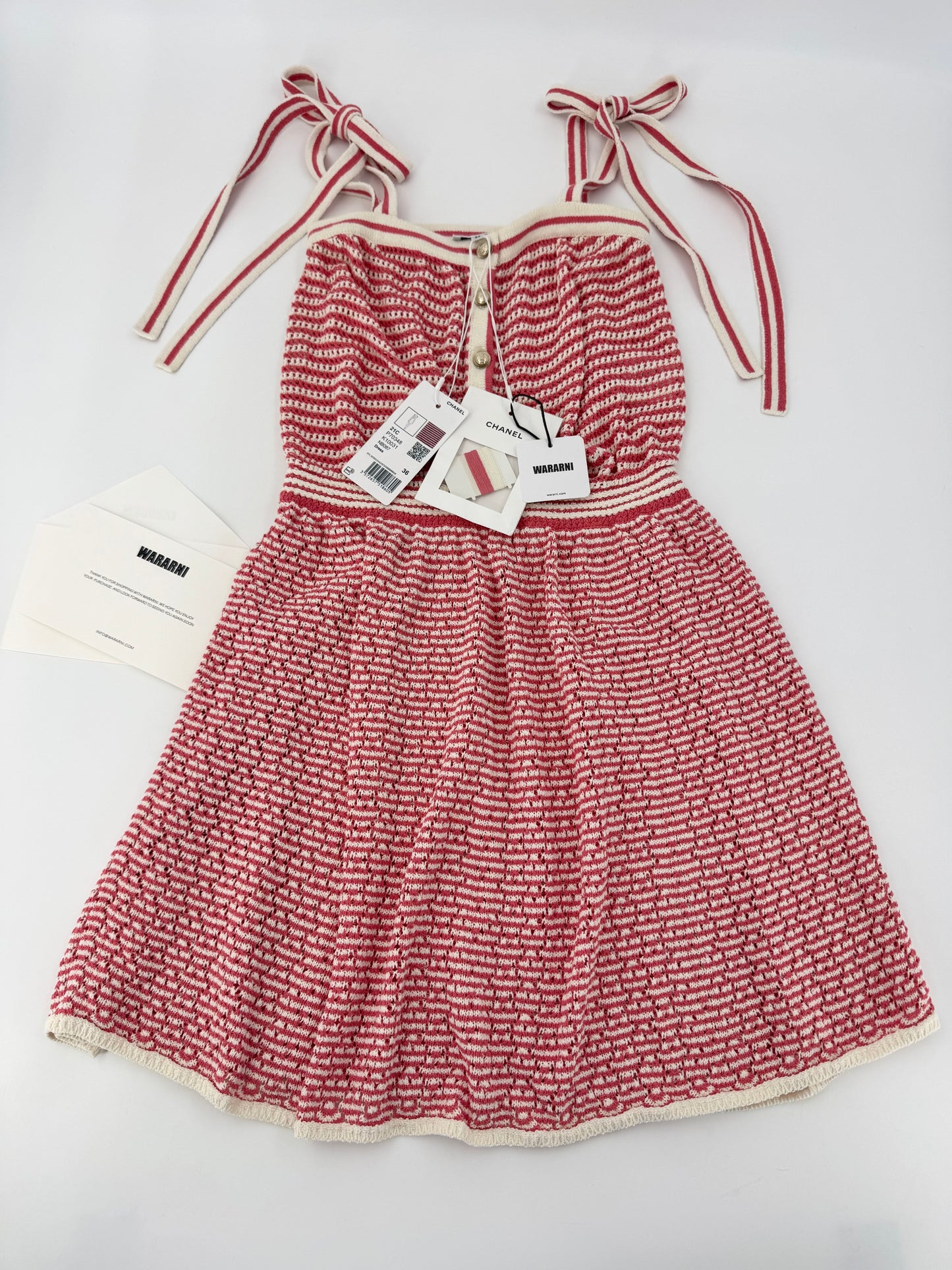 Chanel pink dress