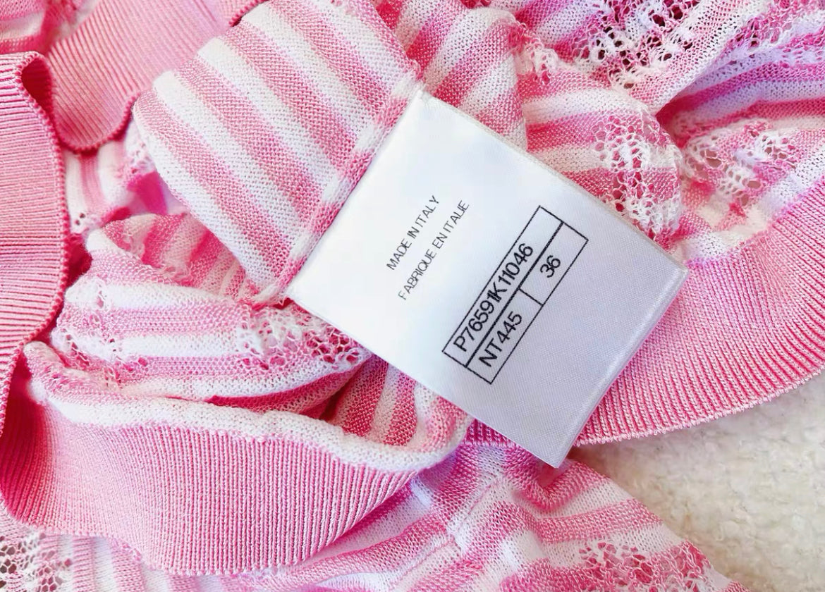 Chanel 24C Pink Cardigan size 36 – Wararni.com