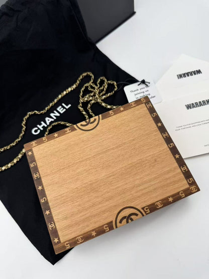 Chanel 2017 Havana By The Night Coco Cuban Cigar Box Minaudière