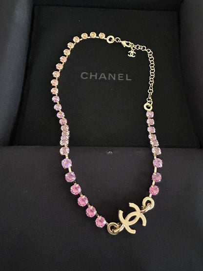 Chanel multicolor necklace